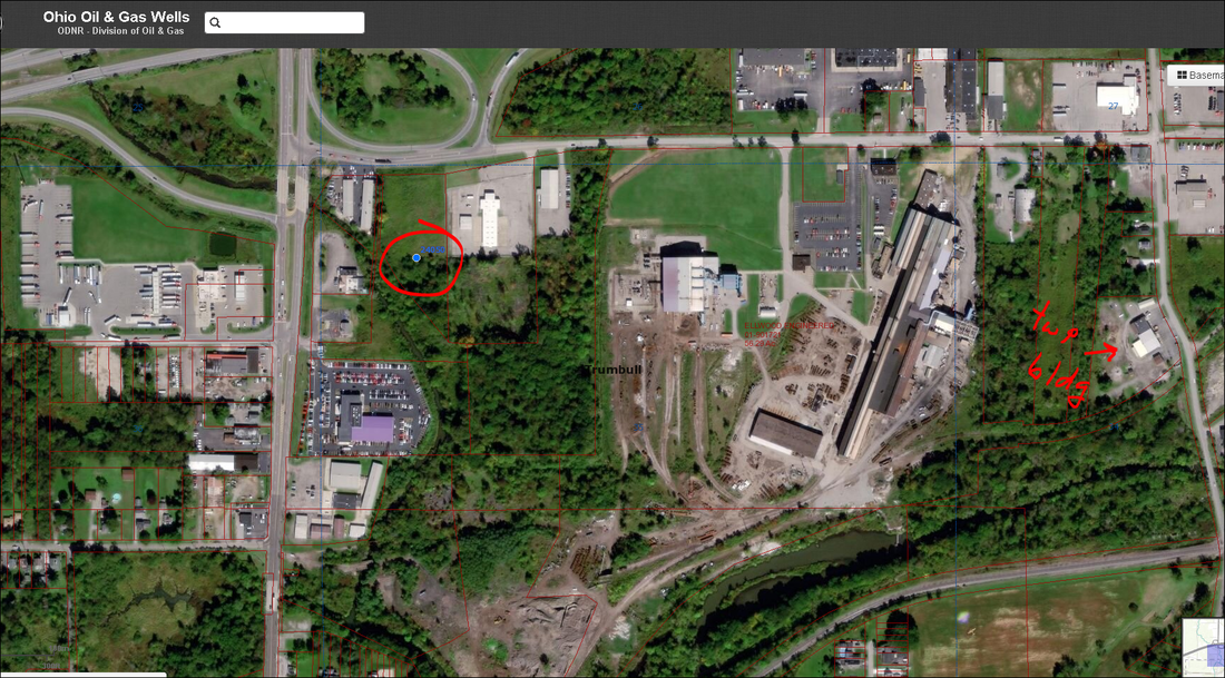  site of proposed Trumbull County Ohio fracking waste injection well API#34155240500000